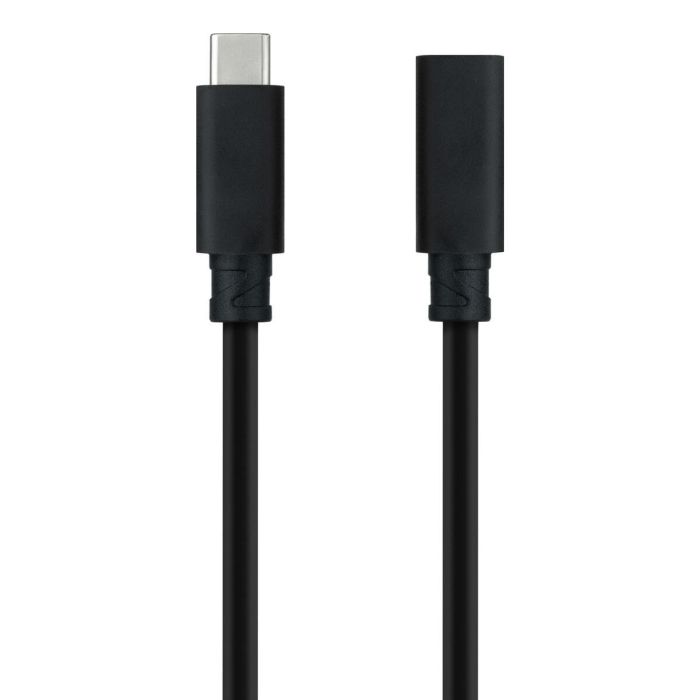 Cable USB NANOCABLE USB 3.2 GEN2x2 100W C/M-H Negro 1,5 m 9 Cable USB NANOCABLE USB 3.2 GEN2x2 100W C/M-H Negro 1,5 m 9