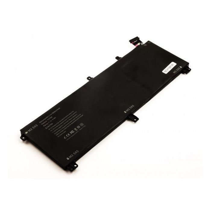 CoreParts Laptop Battery for Dell 60Wh 6 Cell Li-Pol 11.1V 5.4Ah Dell Precision Mobile M3800 CoreParts Laptop Battery for Dell 60Wh 6 Cell Li-Pol 11.1V 5.4Ah Dell Precision Mobile M3800