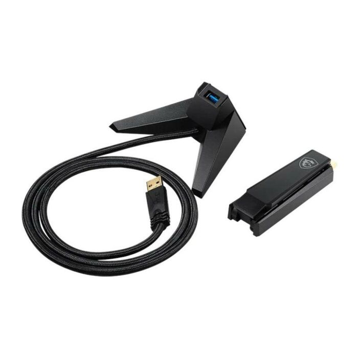Adaptador USB MSI AX1800 Negro 1 Adaptador USB MSI AX1800 Negro 1
