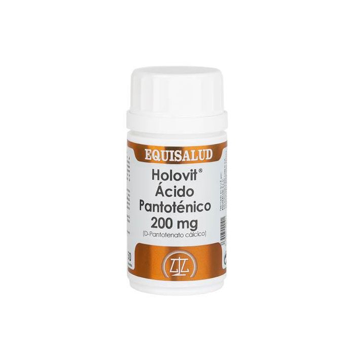 Holovit Ácido Pantoténico 200 Mg 50 Cáps