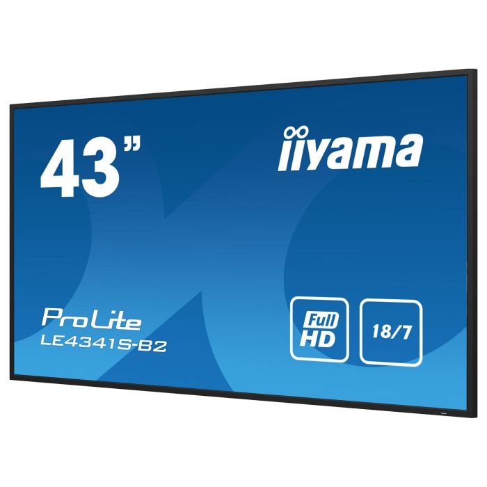 iiyama LE4341S-B2 Pantalla 43" (108cm) IPS Full HD, 16:9, Señalización Digital, 3xHDMI+VGA Retail 7