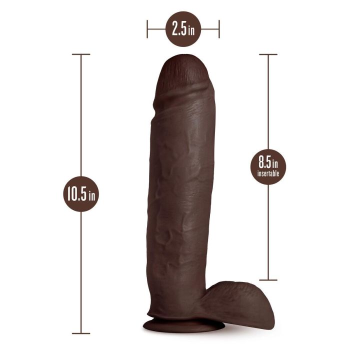 Consolador Realista Blush Au Naturel TPE Ø 5,8 cm (21,5 cm) 4 Consolador Realista Blush Au Naturel TPE Ø 5,8 cm (21,5 cm) 4