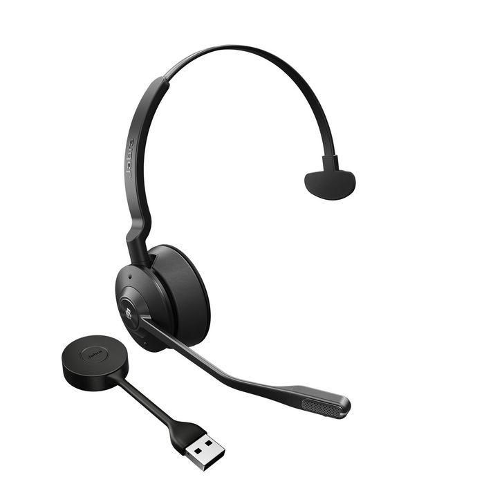 Jabra Engage 55 MS Auriculares Diadema Inalámbricos USB para Oficina/Call Center Negro - Sonido HD, Cancelación Ruido 0 Jabra Engage 55 MS Auriculares Diadema Inalámbricos USB para Oficina/Call Center Negro - Sonido HD, Cancelación Ruido 0
