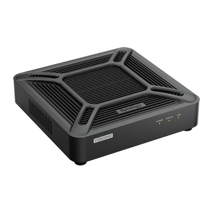 Synology VisualStation VS600HD Reprod. Multimedia 4K 30Hz/1080p 60Hz 600pps Gigabit Ethernet HDMI Synology VisualStation VS600HD Reprod. Multimedia 4K 30Hz/1080p 60Hz 600pps Gigabit Ethernet HDMI