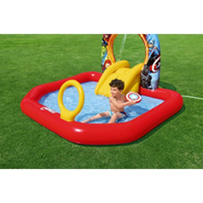 Piscina Infantil Bestway The Avengers Multicolor +2 Años PVC Plástico 18 Piscina Infantil Bestway The Avengers Multicolor +2 Años PVC Plástico 18
