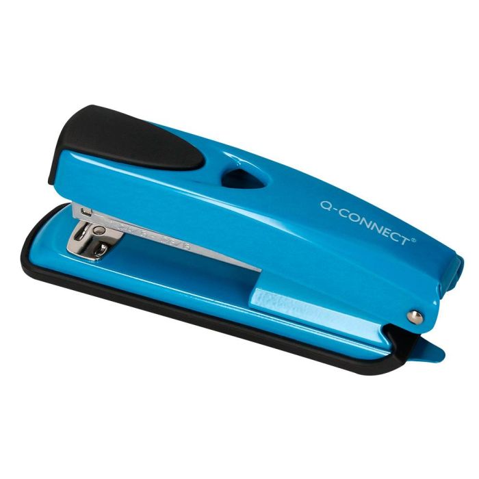 Grapadora Q-Connect Kf02149 Metalica Azul Capacidad 20 Hojas 6