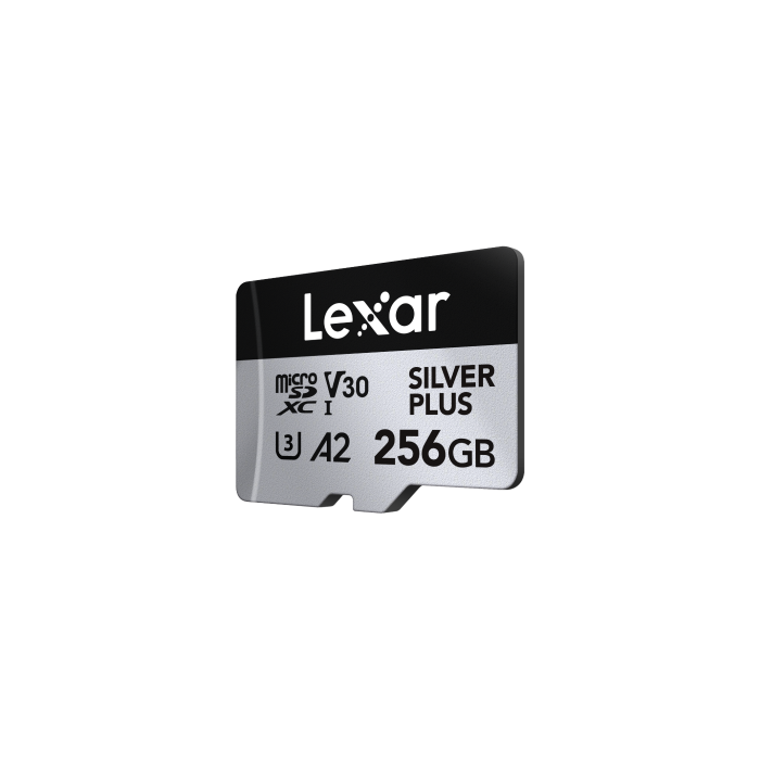 Lexar Professional SILVER PLUS 256 GB MicroSDXC UHS-I Clase 3 2 Lexar Professional SILVER PLUS 256 GB MicroSDXC UHS-I Clase 3 2