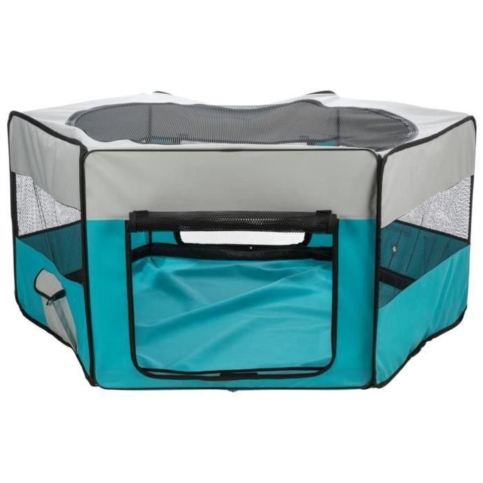 Trixie TRI4011905640556 Recinto con red/base ø 150 × 65 cm Turquesa / Gris claro 2