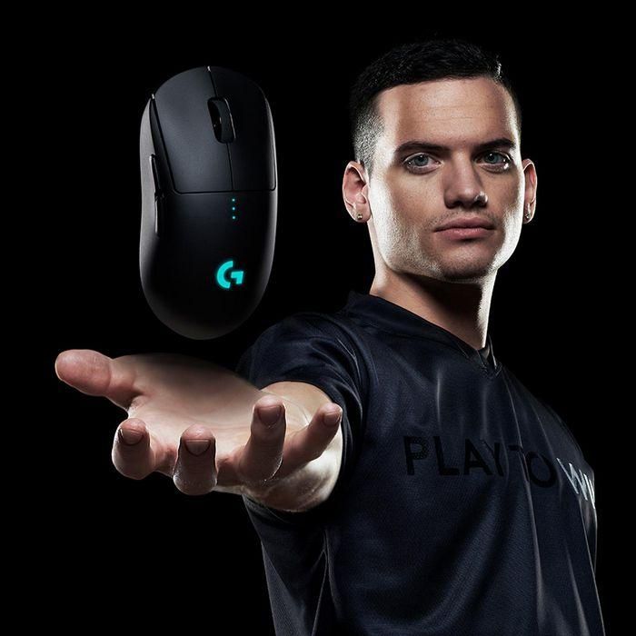 Logitech PRO Wireless Gaming Mouse, RF Wireless, Lithium Polymer (LiPo), Black 16 Logitech PRO Wireless Gaming Mouse, RF Wireless, Lithium Polymer (LiPo), Black 16
