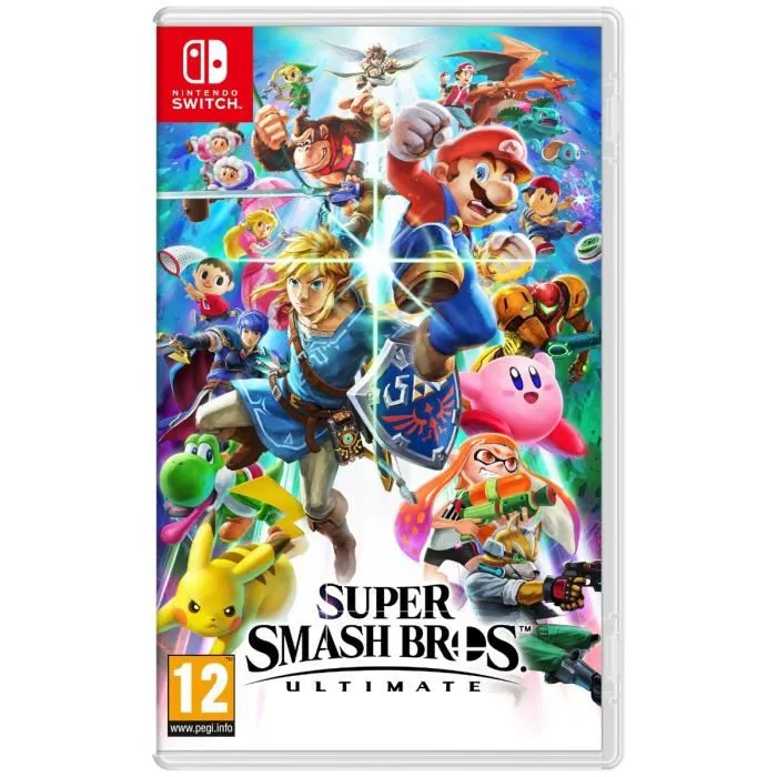 Nintendo Super Smash Bros Ultimate Juego de Lucha para Nintendo Switch Edición Definitiva 0 Nintendo Super Smash Bros Ultimate Juego de Lucha para Nintendo Switch Edición Definitiva 0