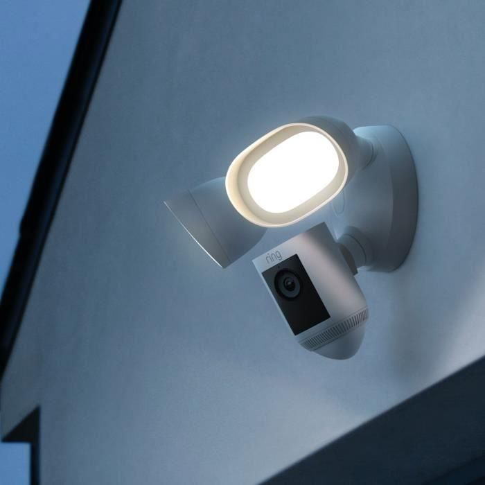 Cámara de vigilancia - RING - Spotlight Pro Wired - Blanca - UE 4 Cámara de vigilancia - RING - Spotlight Pro Wired - Blanca - UE 4