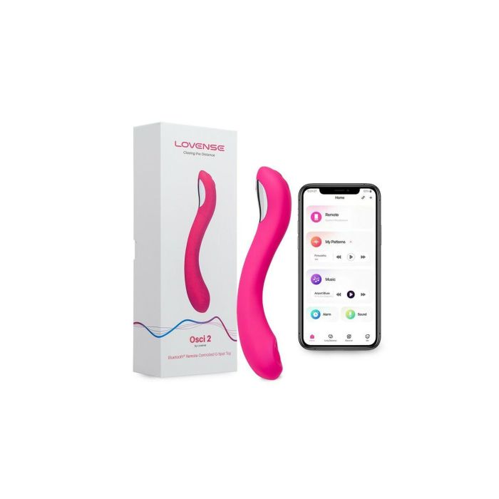 Vibrador para Parejas Lovense Osci Rosa 9 Vibrador para Parejas Lovense Osci Rosa 9