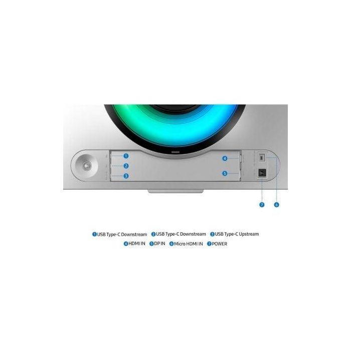Monitor Gaming Ultrapanorámico Curvo Samsung Odyssey OLED G9 S49DG954SU 49"/ Dual QHD/ 0.03ms/ 240Hz/ OLED/ Multimedia/ Regulable en altura/ Plata 3 Monitor Gaming Ultrapanorámico Curvo Samsung Odyssey OLED G9 S49DG954SU 49"/ Dual QHD/ 0.03ms/ 240Hz/ OLED/ Multimedia/ Regulable en altura/ Plata 3
