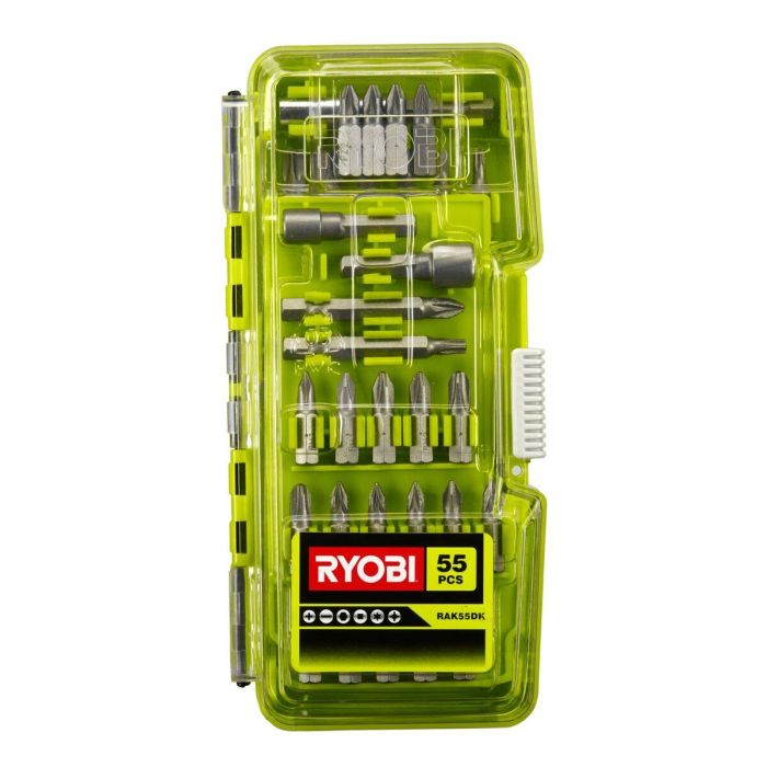 Ryobi Juego de destornilladores mixtos de 55 piezas RAK55DK 4