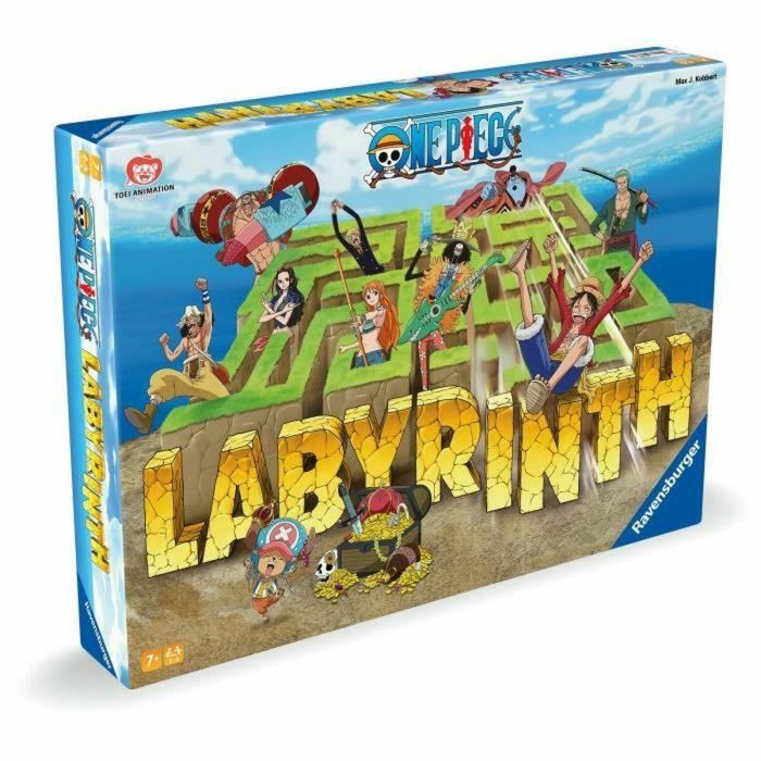 RAVENSBURGER Juego de Mesa Labyrinth One Piece - Clásico de Estrategia Familiar para +7 Años 1 RAVENSBURGER Juego de Mesa Labyrinth One Piece - Clásico de Estrategia Familiar para +7 Años 1