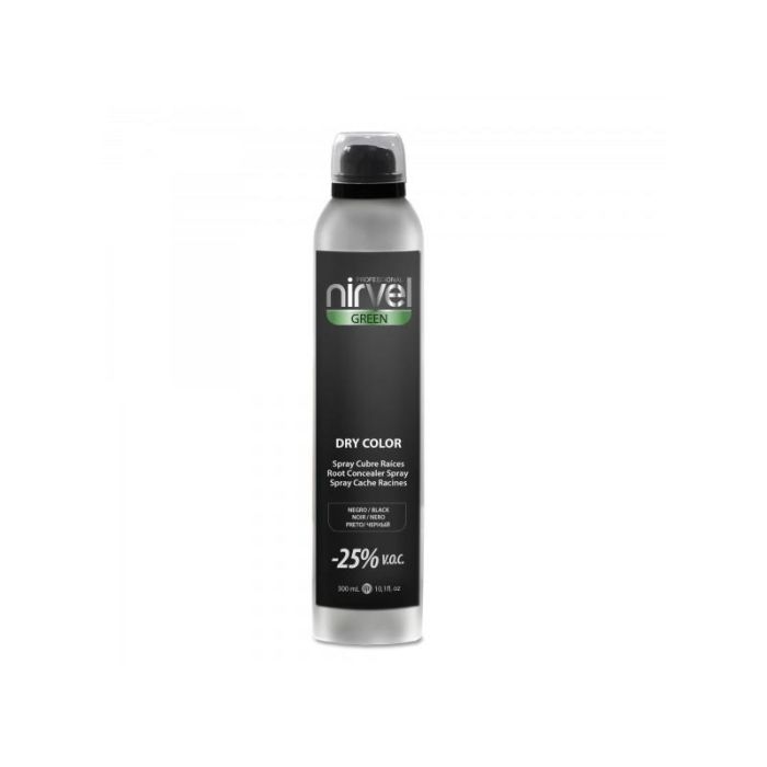 Cubre Raices Negro 300 mL Nirvel