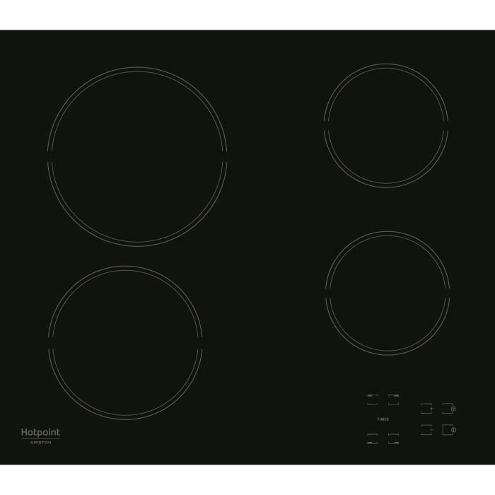 Hotpoint HR631C HOT8050147042830 - Placa Vitrocerámica 4 Fuegos 60 cm Negro 0 Hotpoint HR631C HOT8050147042830 - Placa Vitrocerámica 4 Fuegos 60 cm Negro 0