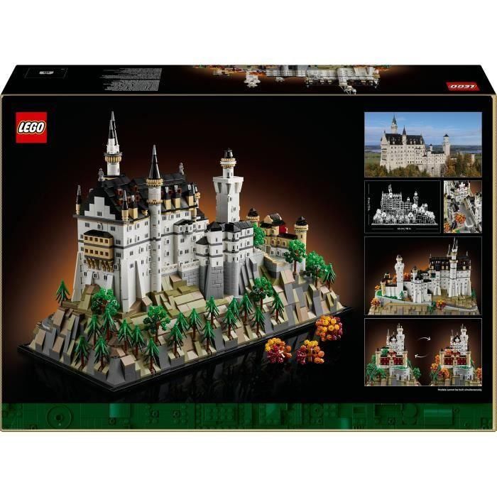 LEGO 21063 Architecture Castillo de Neuschwanstein - Set de construcción coleccionable para adultos 5