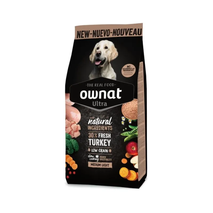 Ownat Ultra Medium Light Dog 12 kg