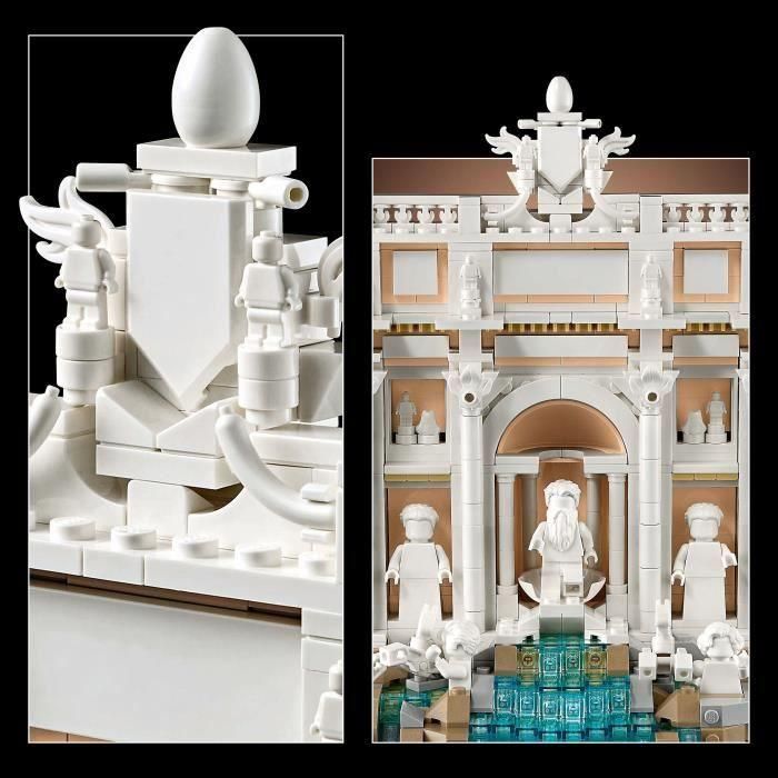 LEGO Architecture 21062 Fontana de Trevi Roma Set de construcción para adultos 3 LEGO Architecture 21062 Fontana de Trevi Roma Set de construcción para adultos 3