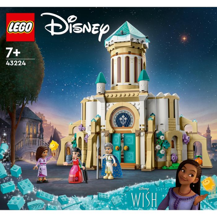 LEGO 43224 Castillo del Rey Magnífico Disney Wish con minifiguras de Asha, Dahlia y Rey Magnífico 8 LEGO 43224 Castillo del Rey Magnífico Disney Wish con minifiguras de Asha, Dahlia y Rey Magnífico 8