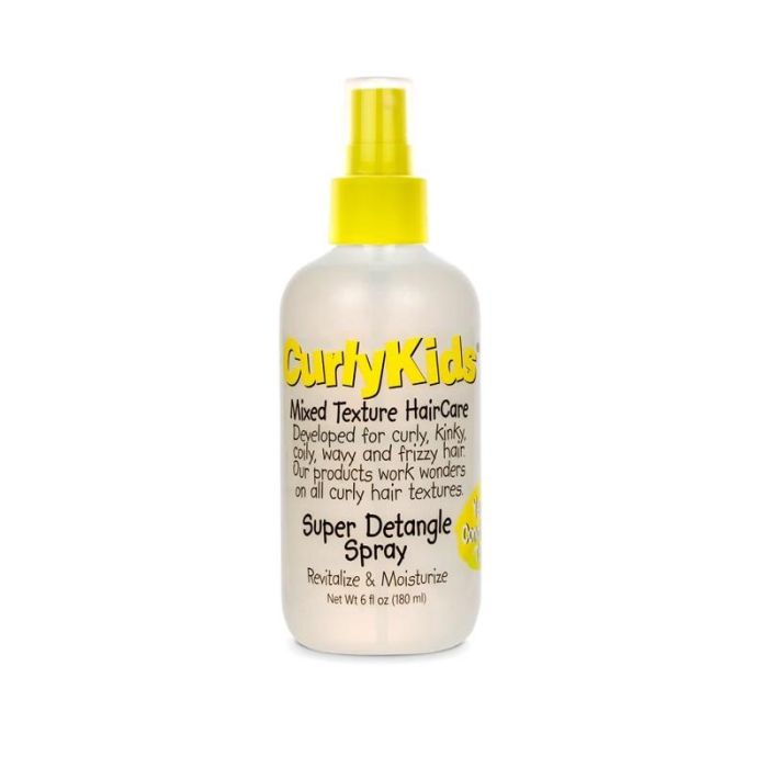 Curly Kids Spray Desenredante Super Detangle para Cabello Rizado 180ml