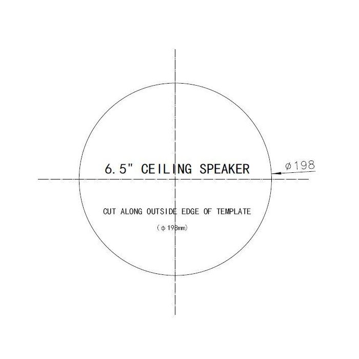 Vivolink Altavoz de Techo sin Marco 2 Vías 70W (35W RMS) con Crossover 6.5" Blanco (Juego 2 Piezas) 2