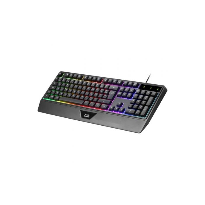 Teclado Gaming SemiMecánico Mars Gaming MK124/ Negro 1