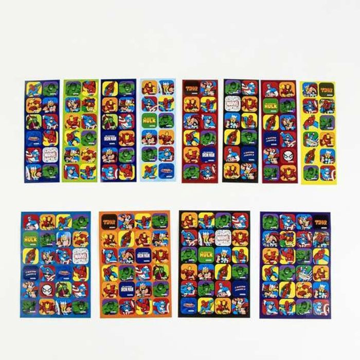 Pack pegatinas 1000 piezas marvel 21.5 x 21.5 x 5.2 cm 4 Pack pegatinas 1000 piezas marvel 21.5 x 21.5 x 5.2 cm 4