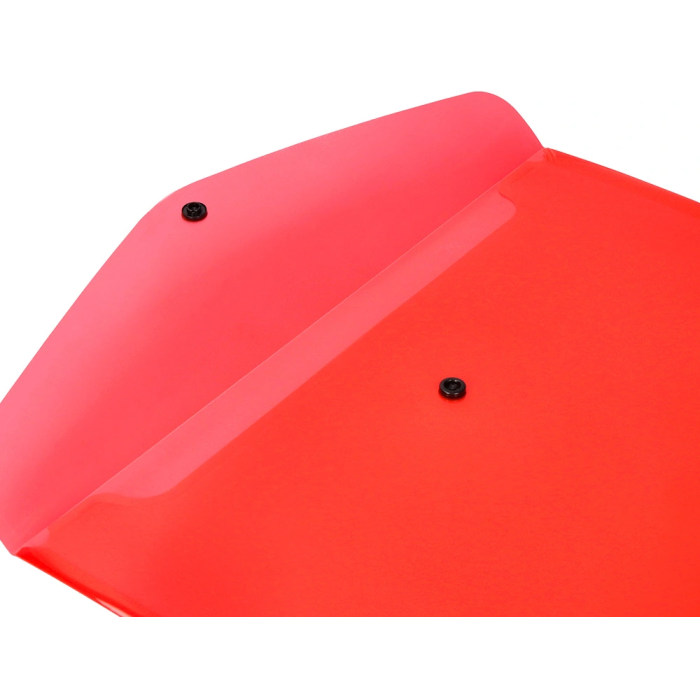 Liderpapel Carpeta Dossier con Broche, Transparente, DIN A4, Paquete de 12 Unidades, Colores Surtidos, Polipropileno 180 micras, Capacidad 50 Hojas 6