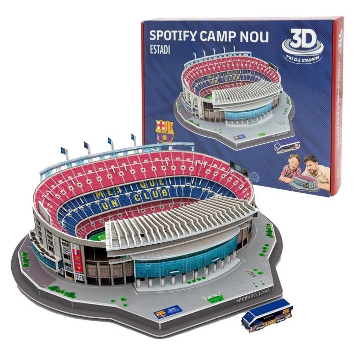 Eleven Force Ef16423/16522 Estadio Spotify Camp Nou Maqueta 3D para Construir Licencia FC Barcelona Eleven Force Ef16423/16522 Estadio Spotify Camp Nou Maqueta 3D para Construir Licencia FC Barcelona