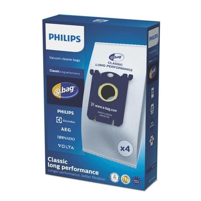 Bolsa de Recambio para Aspiradora Philips (4 Unidades) 2 Bolsa de Recambio para Aspiradora Philips (4 Unidades) 2
