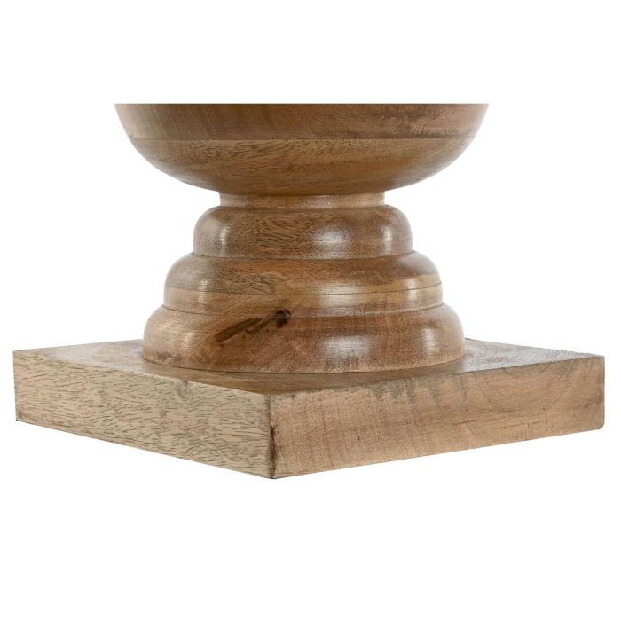 DKD Home Decor Lámpara Sobremesa Tradicional Natural, 36x68x36 cm, Madera Mango y Pantalla Algodón, Casquillo E27, 50W 220V 4 DKD Home Decor Lámpara Sobremesa Tradicional Natural, 36x68x36 cm, Madera Mango y Pantalla Algodón, Casquillo E27, 50W 220V 4