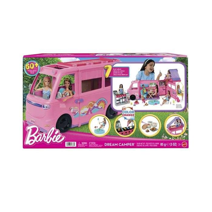 Mattel Supercaravana Barbie 2025: Aventuras con 7 zonas de juego, más de 6 accesorios. Edad mínima 3 años. 88x37.3x52.4 cm Mattel Supercaravana Barbie 2025: Aventuras con 7 zonas de juego, más de 6 accesorios. Edad mínima 3 años. 88x37.3x52.4 cm