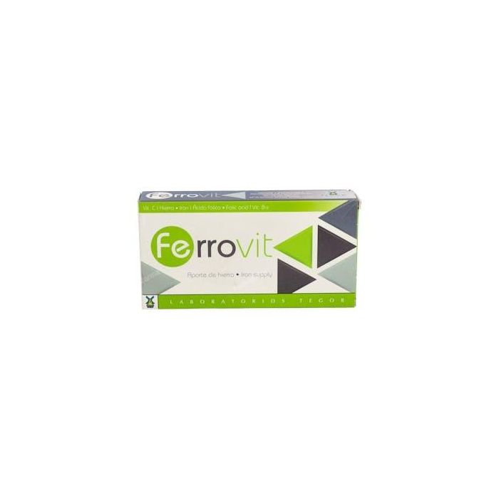 Ferrovit Vitablets Complejo Vitamínico Mineral para la Anemia, 30 Comprimidos