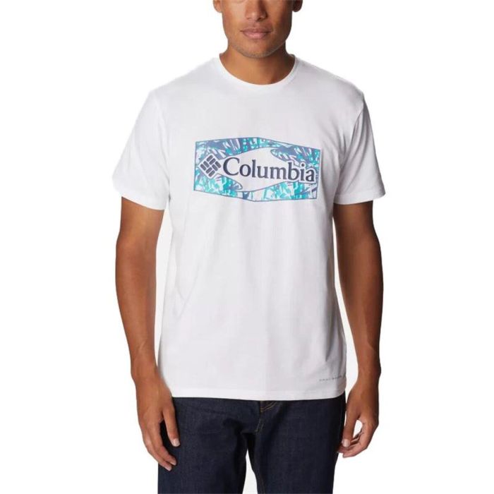 Camiseta Deportiva de Manga Corta Columbia Sun Trek™ Blanco S 0 Camiseta Deportiva de Manga Corta Columbia Sun Trek™ Blanco S 0