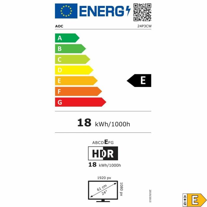 Monitor AOC 24P3CW Full HD 23,8" 59