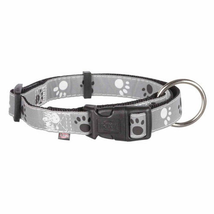 Collar para Perro Trixie Silver Reflect Negro Gris XS/S 22-35 cm 3