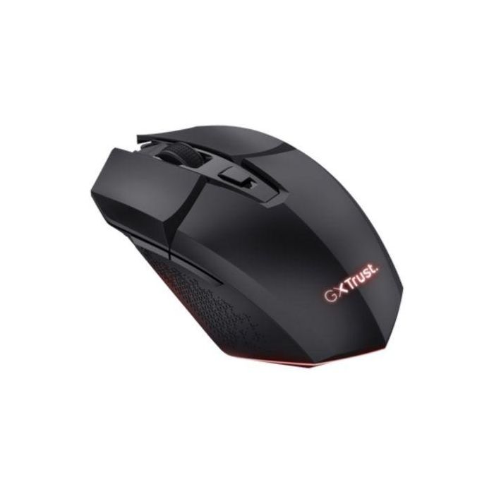 Trust Gaming 25070 Pack Gaming: Ratón Óptico Inalámbrico GXT 112 Felox Iluminado + Alfombrilla Gaming Superficie Suave 2