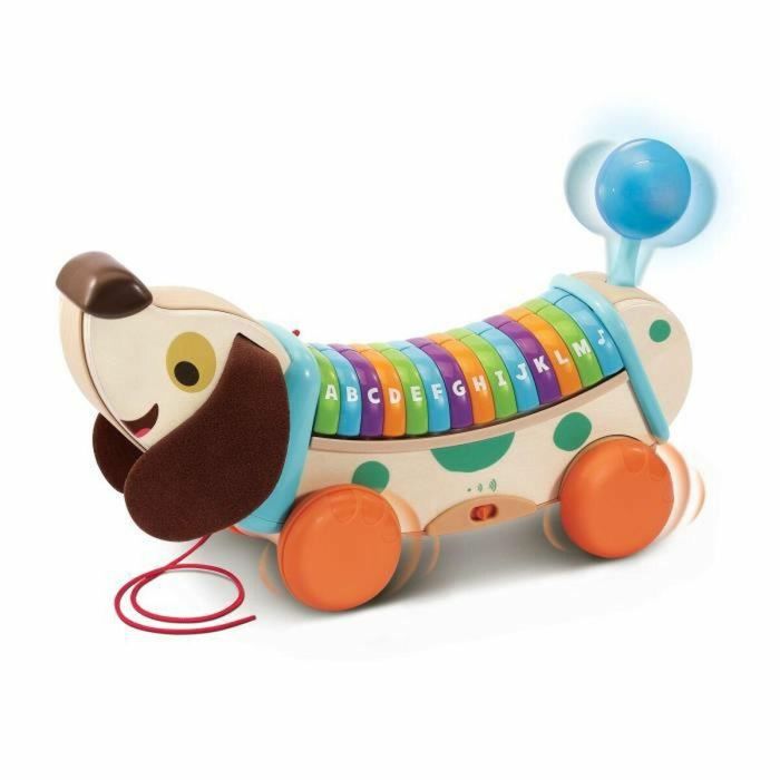 VTECH BABY - Mi Perro ABC Interactivo (Juguete de Madera FSC)