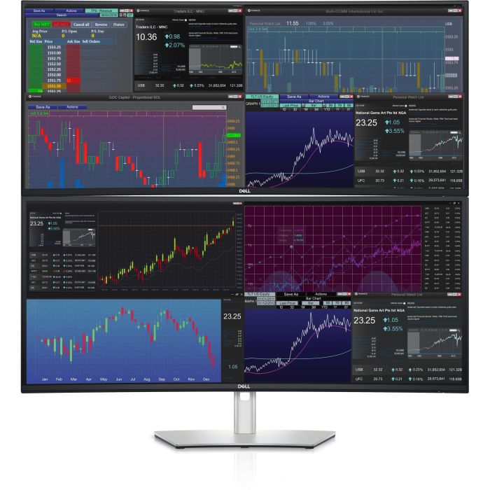 Dell U3824DW UltraSharp Curved USB-C Hub Monitor 38" (96,5cm) Quad HD (3840x1600) 8ms IPS Black Panel 4