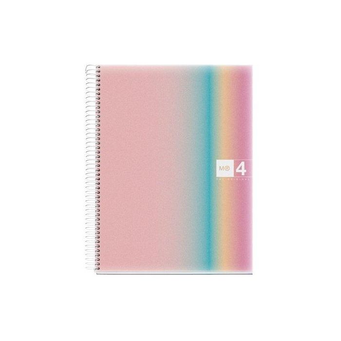 Miquelrius Aurora West Bay Cuaderno Espiral Din A4 120 Hojas 70 gr Cuadro 5 mm Tapa Polipropileno