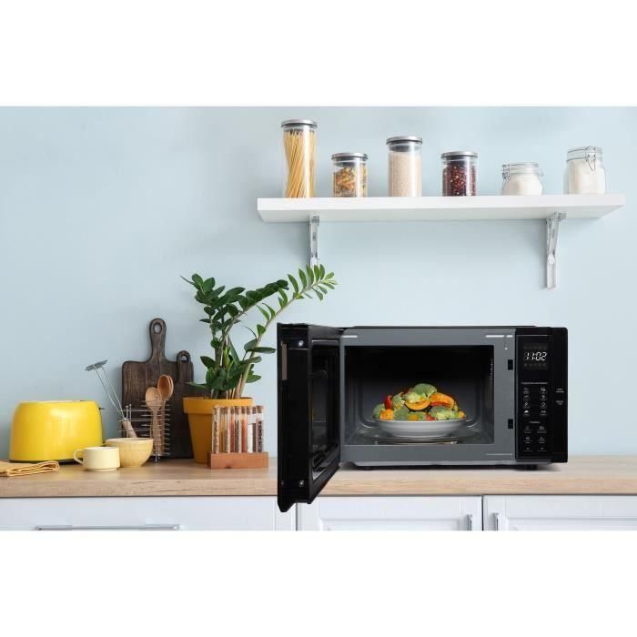 Continental Edison CEMO23B Microondas, 23 Litros, 1280 W, Negro, L48 x H29,3 x P33,7 cm 5 Continental Edison CEMO23B Microondas, 23 Litros, 1280 W, Negro, L48 x H29,3 x P33,7 cm 5