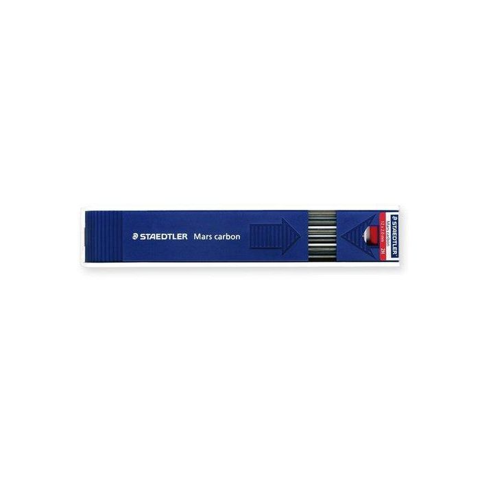 Minas Staedtler 200 Mars Carbon 2,0 - 2H (Estuche De 12) Minas Staedtler 200 Mars Carbon 2,0 - 2H (Estuche De 12)