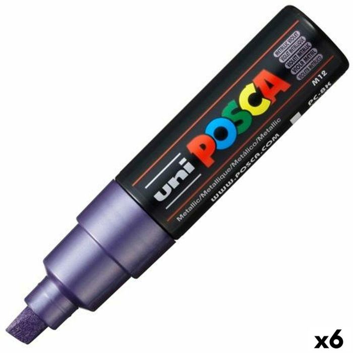 Marcador POSCA PC-8K Violeta (6 Unidades) Marcador POSCA PC-8K Violeta (6 Unidades)