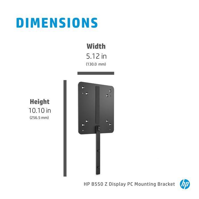 HP B550 PC Mounting Bracket 4 HP B550 PC Mounting Bracket 4
