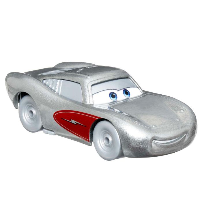 Mattel Cars Rayo McQueen Plateado Aniversario Coche de Juguete sin Pilas +3 Años 1