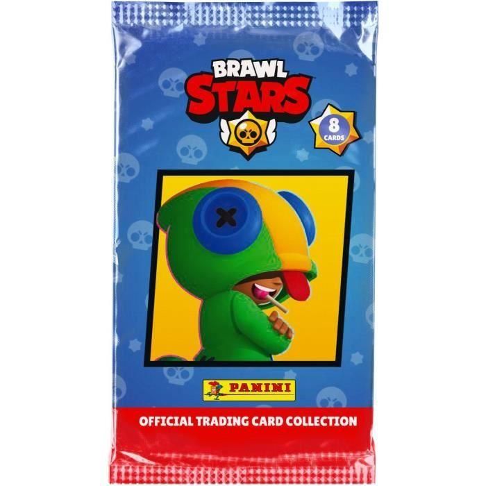 Panini PAN8051708026641 Caja de Trading Cards Brawl Stars - 18 Fundas con 144 Cartas Coleccionables 2