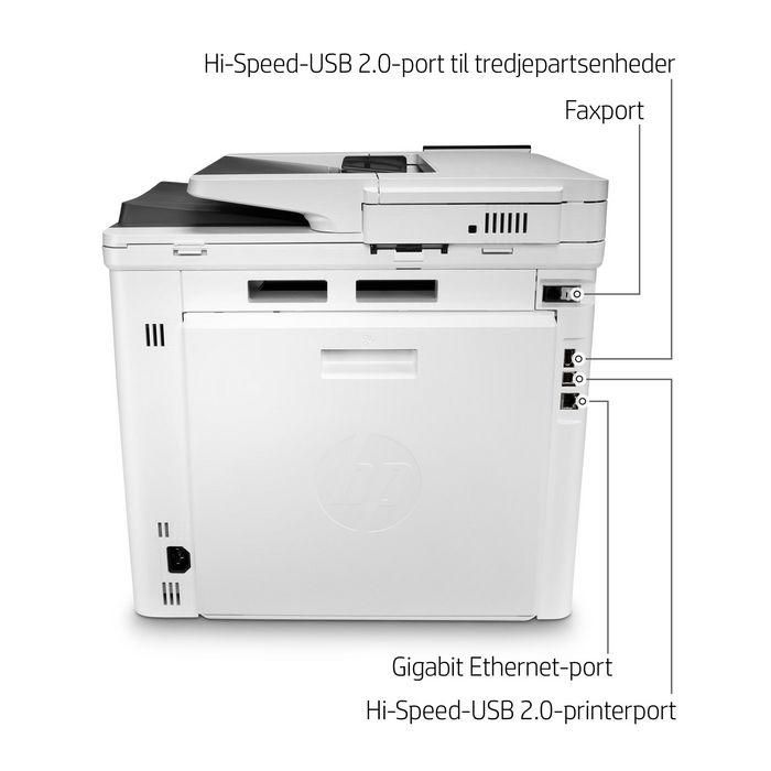 HP 3QA55A LaserJet Enterprise MFP M480f Impresora Láser Color Multifunción, Dúplex, ADF, Fax, 27 ppm, Empresa 46