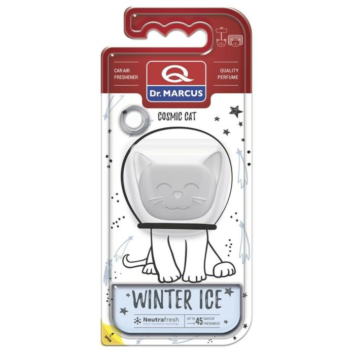 Ambientador para Coche Dr Marcus Cosmic Cat ICE CHILL Plástico Colgante 2